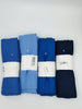 Baumwolle Krash Blau