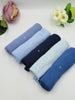 Jersey Schal Blau